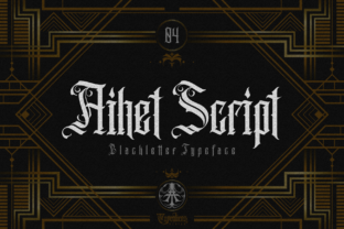 Aihet Script: A Timeless Blackletter for Editorial Design