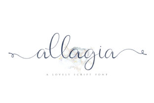 Allagia: A Script Font with a Timeless Editorial Presence