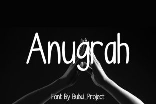 Anugrah Font for Polished Branding