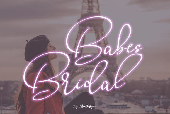 Babes Bridal: A Font for Timeless Branding