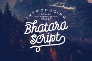 Bhatara: The Script Font That Elevates Your Brand