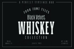 Black Velvet: A Serif Font That Adds Timeless Charm to Campaigns
