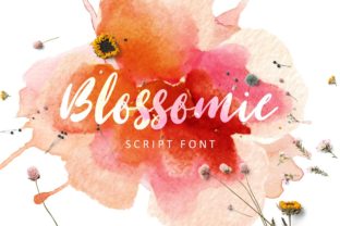 Blossomie: A Script Font That Elevates Campaign Design
