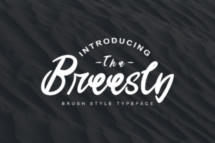 Breesly: A Handwritten Font for Web Design and Brand Identity