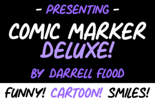 Comic Marker Deluxe: A Bold Font for Campaign Creativity