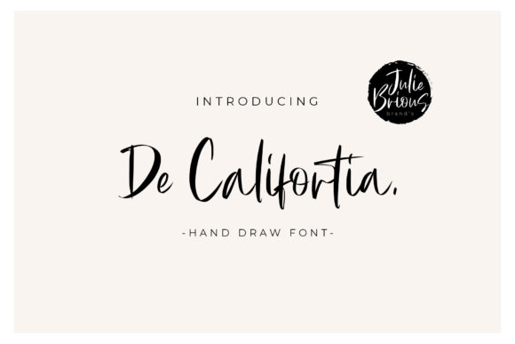 De Califortia Script: A Font That Breathes Life Into Your Creations