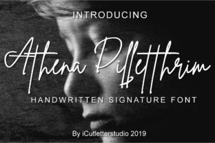 Enhance Your Brand with the Athena Dilletthrim Font