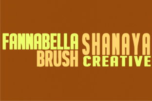 Fannabella Display Font Review