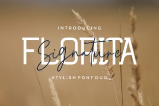 Florita Duo: A Font Pair for Digital Branding and Web Design