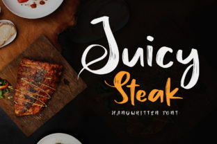 Juicy Steak: A Beautiful Handwritten Script for Web Design