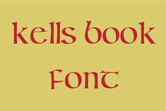 Kells Book: A Serif Font That Speaks Volumes