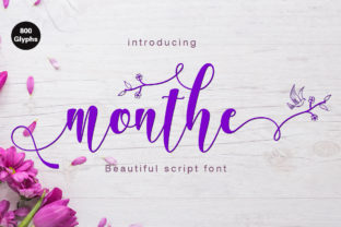 Monthe: A Font That Elevates Your Brand’s First Impression