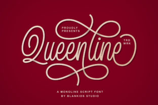 Queenline: The Script Font That Elevates Your Brand