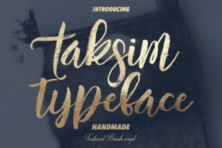 Taksim: The Handwritten Font That Elevates Your Digital Brand