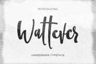 Wattever: A Font That Breathes Life Into Editorial Design